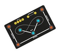 Tapis d'entraînement de hockey - Entraîneur de sport antidérapant avec contrôle de balle silencieux, équipement d'entraînement au hockey sur terrain, tapis d'entraînement augmente la vitesse de