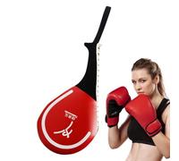 Tapis d'entraînement de kickboxing - Coussinets de frappe - Kickboxing Martial Art Target Pad pour pédaler, sangle de poignet design salon et salle de sport - Équipement d'exercice pour professionnels