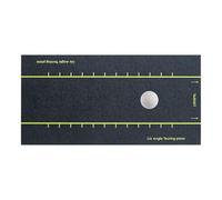 Tapis d'entraînement de swing de golf, pliable, robuste, portable, tapis de divot en plein air, entraînement de swing de golf - pour améliorer la correction des hommes, papas, golfeurs, terrain de