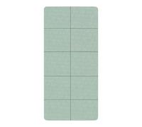 Tapis d'entraînement de yoga pliable pour exercices à la maison et méditation | Coussin d'étirement épais et pliable pour studio et salle de sport