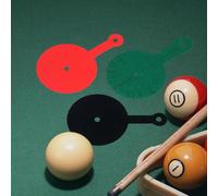 Tapis d'entraînement d'entraînement de billard - 3 pièces fournitures d'exercice de table de billard | Outil d'exercice pour les visages de billard - Pour femmes, hommes, athlètes, débutants, acteurs