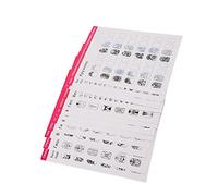 Tapis d'entraînement pour ongles, Stéréographe Lavable Réutilisable Facile à Utiliser Outil D'apprentissage du Nail Art pour Papier Nail Techs 12 Modes Tapis de Formation