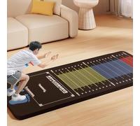 Tapis d'entraînement pour saut en longueur, tapis de saut en longueur résistant et en moquette, idéal pour la salle de sport à domicile et l'école.