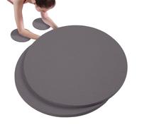 Tapis d'entraînement pour sol, points de genou de yoga, rond respirant et antidérapant 1 paire de blocs de yoga pliables - Tapis d'exercice absorbant, coussin à genoux pour la salle de gym