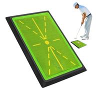 Tapis d'entraînement Swing : pliable résistant à l'usure, caoutchouc Pep non tissé, force d'angle, design petit et portable | pour la pratique du golf en intérieur, tapis de golf