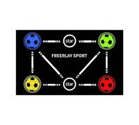 Tapis d'entrainement Tapis d'entraînement de football, résistant à l'usure, multi-usages, équipement maîtrise du for la maison