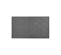 VEVOR Tapis d'Entrée, 156x91,4 cm, Paillasson Extérieur Intérieur Moderne Élégant, avec Envers Antidérapant TPE, Résistant Lavable, Attrape Poussière, Tapis de Porte pour Couloir, Balcon, Garage, Gris