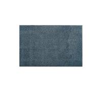 Tapis d'Entrée 183x122cm Avec Envers Antidérapant PVC Pour Couloir Bleu Ardoise