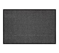 Douceur d'Intérieur, Tapis Rectangle (80 x 120 cm) Julius Noir/Gris, Anti-Poussière