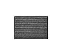 Tapis d'Entrée Anti-Poussière "Toscan" 80x120cm Noir & Gris