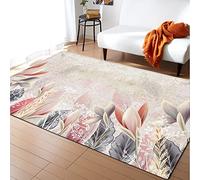 Tapis D'entrée Beige Plante Gris Tapis Salon Couloir Antidérapant Paillasson Exterieur Interieur Polyester Paillasson Extérieur Rug Salon Chambre Lavable 40x60cm