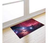 Tapis D'entrée Blanc Rouge Outdoor Teppich Wohnzimmer Tapis De Couloir Exterieur Polyester Rug Salon Paillasson Extérieur Lavable Tapis De Passage Chambre Antidérapant 150x200cm