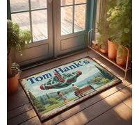 Tapis d'entrée d'intérieur Tom Hanks' Journey Through The Labyrinthe of Life Paillasson de bienvenue pour porte d'entrée Tapis de bienvenue Tapis d'extérieur (50 x 80 cm)