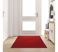Tapis D'entrée Lavable Rouge 120x250 Cm Vidaxl