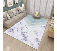 Tapis D'entrée Or Vert Marbre Tapis Salon Couloir Antidérapant Paillasson Extérieur Polyester Paillasson Exterieur Interieur Rug Salon Chambre Lavable 120x160cm