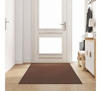 Tapis D'entrée Rectangulaire Vidaxl Marron 120x250 Cm