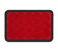 Relaxdays Tapis d'entrée polypropylène rainuré