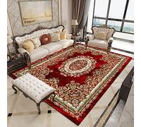 Tapis D'entrée Rouge Marbre Marron Tapis Salon Couloir Antidérapant Paillasson Exterieur Interieur Polyester Paillasson Extérieur Rug Salon Chambre Lavable 120x160cm