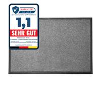 Tapis D'Entrée Tapis De Sol Tapis Antidérapant MONOCHROM Gris