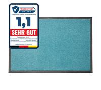 Tapis D'Entrée Tapis De Sol Tapis De Porte Monochrome Turquoise