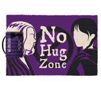 Pyramid International – Paillasson Wednesday No Hug Zone – Unisexe multicolore