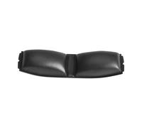 Tapis d'entretien aéronautique de rechange avec pont central, noir | Couche extérieure en cuir protéiné avec rembourrage en mousse et languettes latérales pour certains modèles de casque