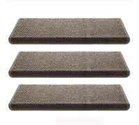 Tapis d'escalier antidérapant - Autocollant, antidérapant et lavable pour escaliers d'intérieur - Adapté aux animaux domestiques et aux enfants, installation facile