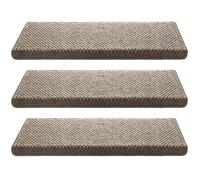 Tapis d'escalier antidérapant - Autocollant, antidérapant et lavable pour escaliers d'intérieur - Adapté aux animaux domestiques et aux enfants, installation facile