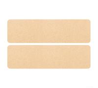 Tapis d'escalier antidérapant avec envers TPR offrant des marches stables, lavables en machine et conçus pour un usage domestique, faciles à appliquer sans outils ou adhésifs supplémentaires (beige