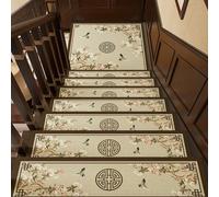 Tapis d'escalier antidérapant pour marches d'escalier - Tapis de sécurité pour intérieur/extérieur - Durable et facile à nettoyer - 30 x 85 cm