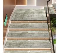 Tapis d'escalier antidérapant pour marches en bois - 15 x (22 x 70 cm) - Tapis d'escalier durable pour la sécurité et le confort - Parfait pour la décoration d'intérieur