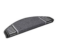 Vidaxl Tapis D'escalier Auto-Adhésifs 15 Pcs Anthracite 65 X 21 X 4 Cm