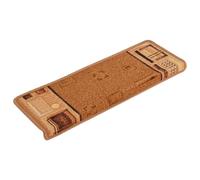 Tapis d'Escalier Autocollants 15 pcs, Protections d'Escalier Antidérapantes, Moquettes de Marches Insonorisantes, 65x21x4 cm Beige