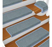 Tapis d'Escalier Moquette Carpette Protection Décoration Intérieur vidaXL