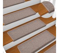 Tapis d'Escalier Moquette Carpette Protection Décoration Intérieur vidaXL