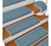 Tapis d'Escalier Moquette Carpette Protection Décoration Intérieur vidaXL