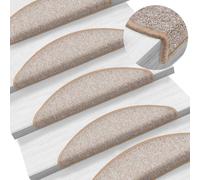 Tapis d'Escalier Moquette Carpette Protection Décoration Intérieur vidaXL