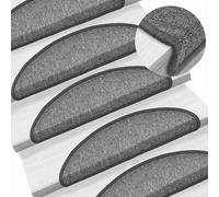 Tapis d'Escalier Moquette Carpette Protection Décoration Intérieur vidaXL