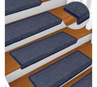 Tapis d'Escalier Moquette Carpette Protection Décoration Intérieur vidaXL