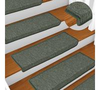 Tapis d'Escalier Moquette Carpette Protection Décoration Intérieur vidaXL