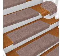 Tapis d'Escalier Moquette Carpette Protection Décoration Intérieur vidaXL