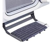 Tapis D'escalier Pour Camping-car - Pieds De Support De 46 Cm De Large, Marchepied Réglable | Tapis D'escalier Antidérapant Pour Caravanes, Équipement De Camping, Extérieur