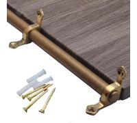 Tapis d'escalier pour tringles d'escalier recouvertes de moquette, 20, 14, 13 ou 12 pièces, en laiton antique, installation facile pour fixer la moquette, 50, 48, 46, 44, 42, 40, 38, 36, 34,