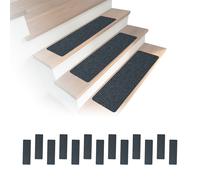Tapis d'escalier, protège-marches, antidérapant, lot de 16