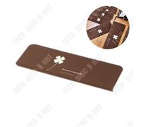 Tapis d'escalier - TECH DISCOUNT - 5 pièces - Antidérapant - Synthétique - Moderne
