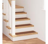 Tapis D'escalier Vidaxl Avec Dos En Latex Jaune 20x75 Cm