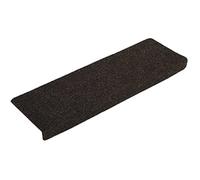 Tapis d'escalier - VIDAXL - Marron - 65 x 25 cm - Non-tissé aiguilleté - Moderne