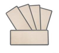 Tapis Déshydratation 44x17cm et 50x21cm Silicone(44x17.5cm) | pour surface antiadhésive, libération pour facile des aliments, pour idéal pour fruits et légumes, nettoyage rapide