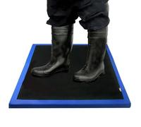 Tapis désinfectant pour chaussures, tapis de sol désinfectant pour la maison, l'hôtel, le restaurant, l'hôpital - Grattoir à semelle propre pour une désinfection efficace des semelles de chaussures