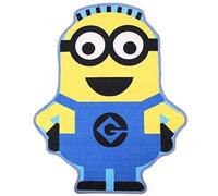 Tapis Despicable Me Minion pour chambre à coucher, tapis de sol 80 x 100 cm, bleu et jaune de Minion, produit officiel